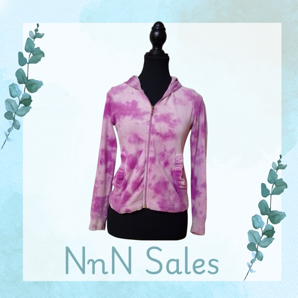 Juicy Couture| Tie-Dye Purple Girls Jacket